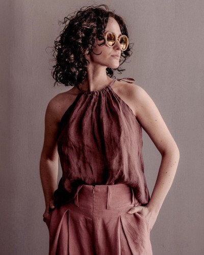 najlżejsza lniana koszulka